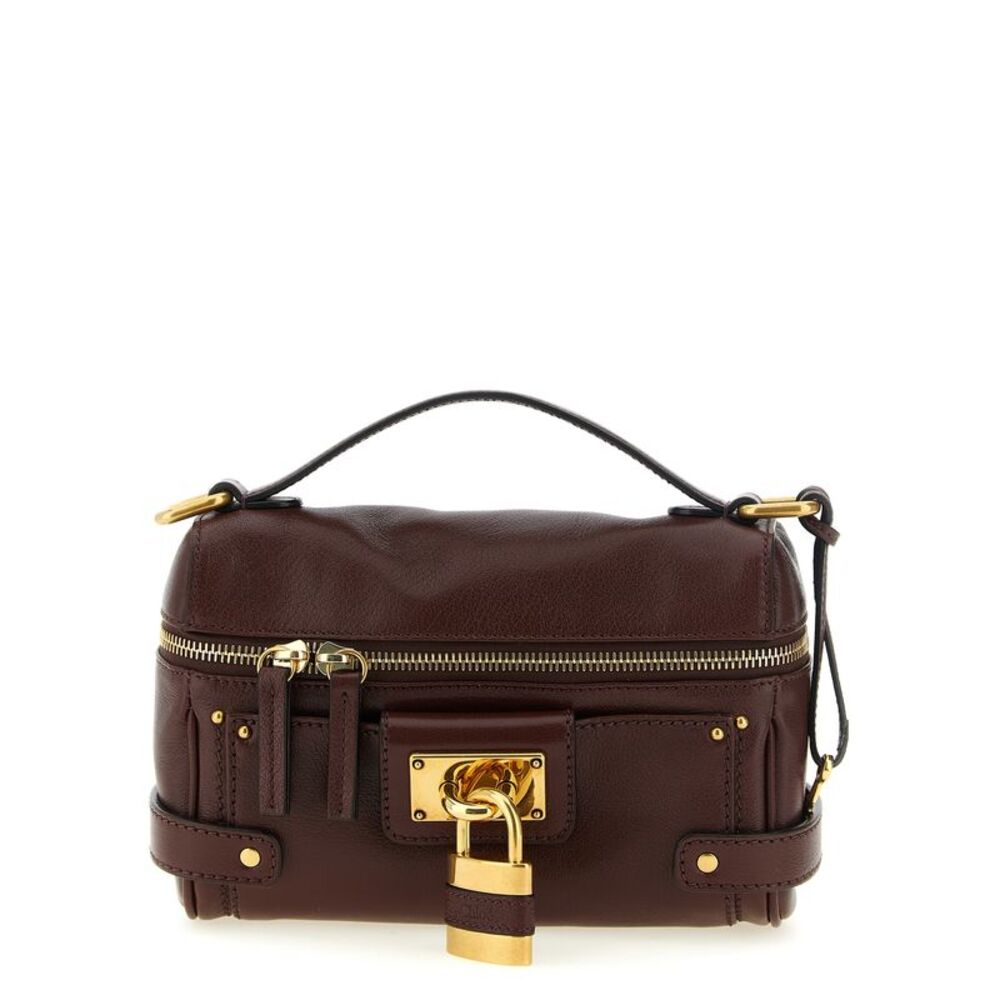 Chloé Brown Buffalo Leather Shoulder Women's Bag